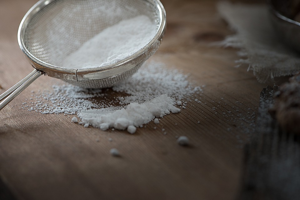What is powdered sugar and why is it used in baking?